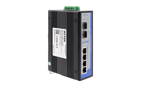 工業(yè)級網(wǎng)絡(luò)供電交換機(jī)_UT-6406GCM POE 6口全千兆網(wǎng)管型POE以太網(wǎng)交換機(jī)